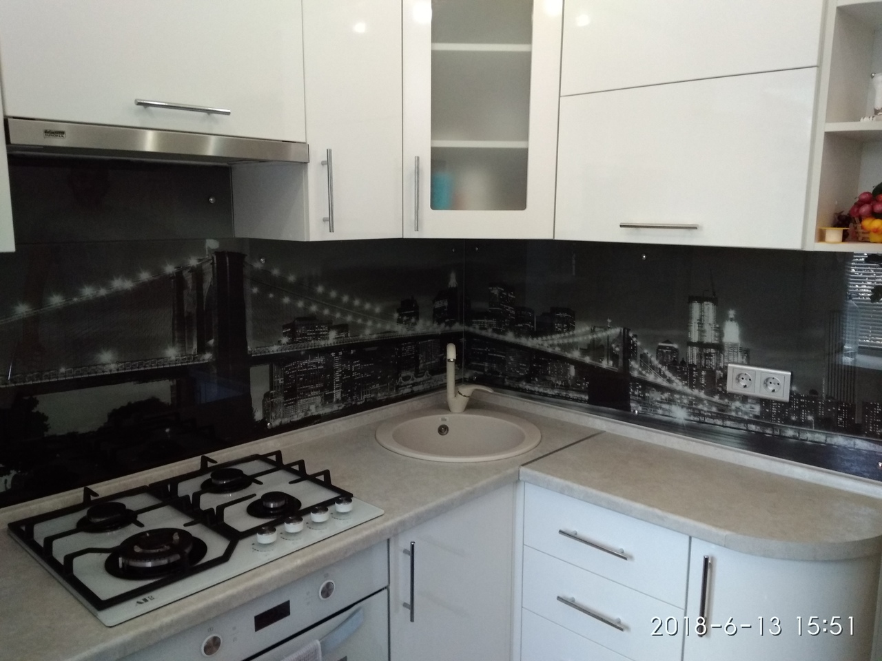 Фартук на кухню (скинали) Егорьевск Стеклянные фартуки для кухни (или ...