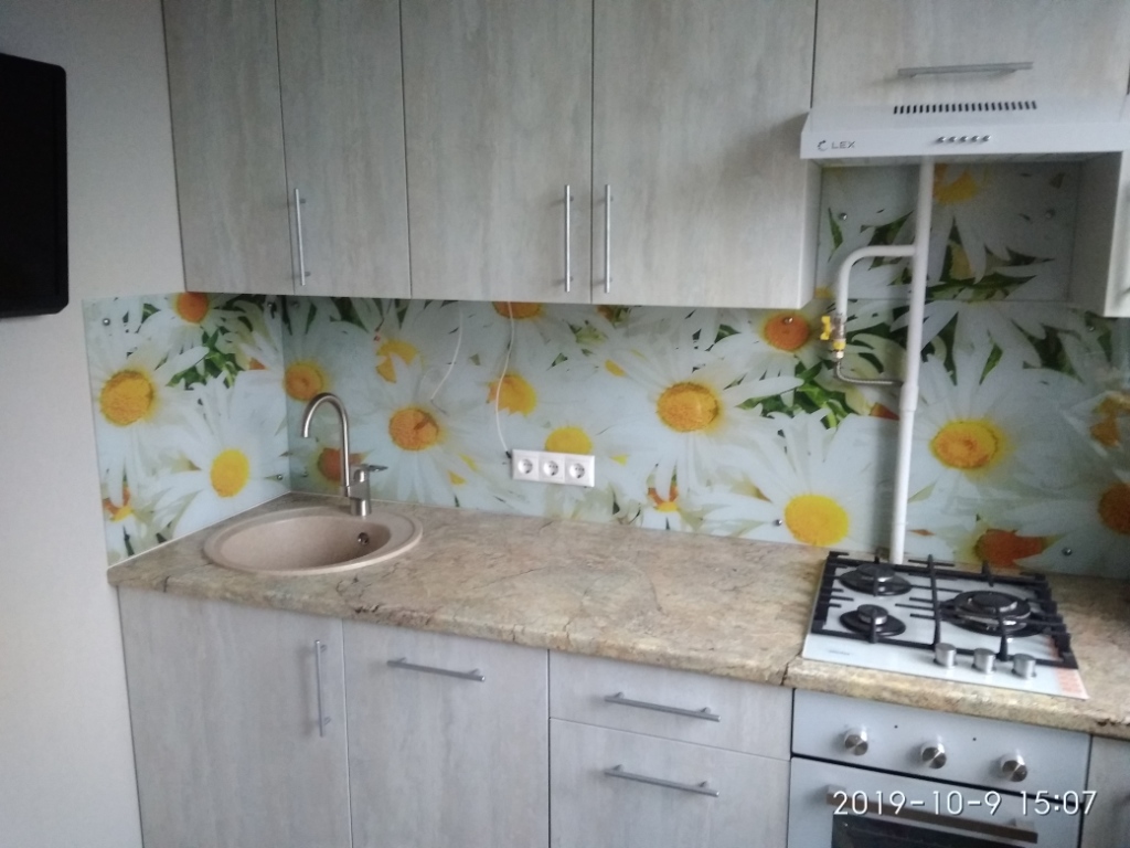 Фартук на кухню (скинали) Егорьевск Стеклянные фартуки для кухни (или ...